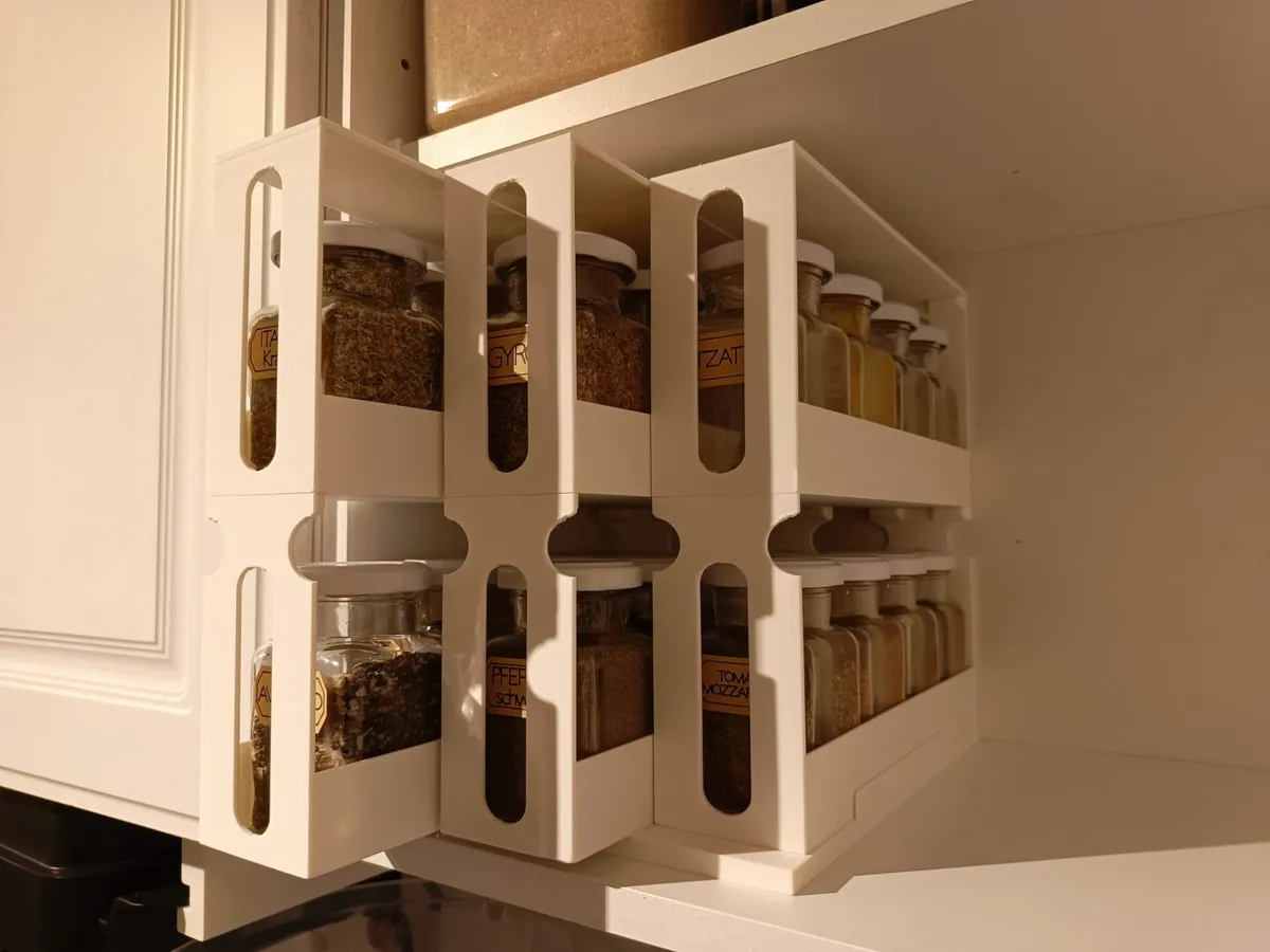 Gewürzregal / Spice Rack, photo 4 of 4 - Gewürzregal / Spice Rack Kitchen & Dining