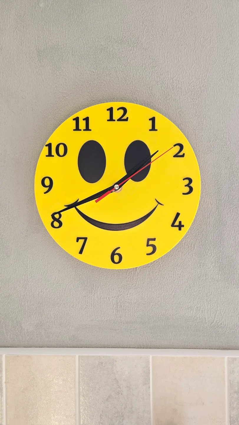 Smiley Clock, photo 3 of 4 - Smiley Clock Household