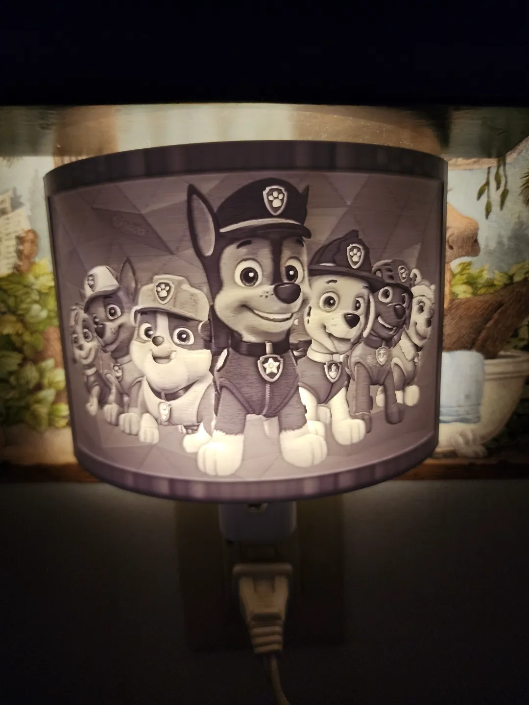Paw Patrol Lithophane Night Light