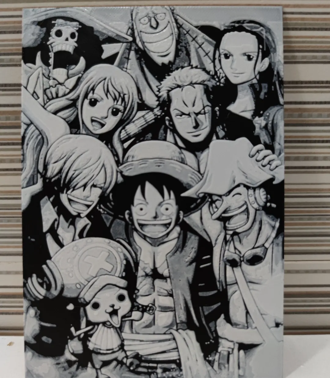 Hueforge Luffy and his friends - Photo Art & Lithophanes, in stock in India