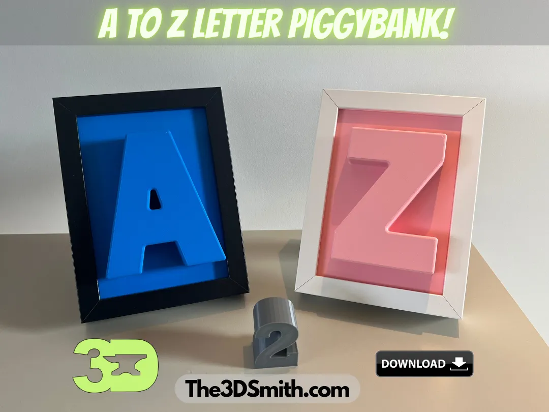 A to Z Letters PiggyFrame (Alphabet Piggybank) - Learning & Teaching, in stock in India