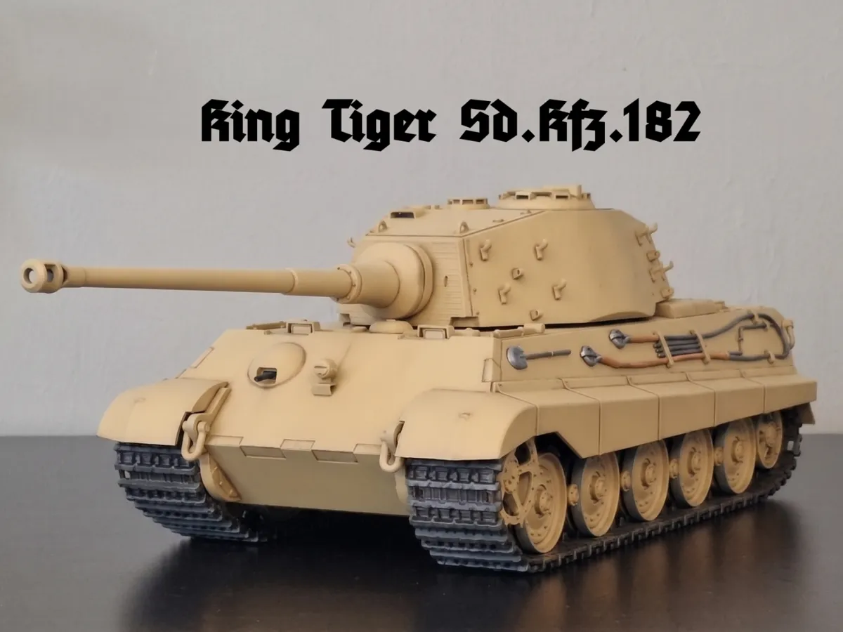 WWII Tank King Tiger Sd.Kfz.182(optimize)v3