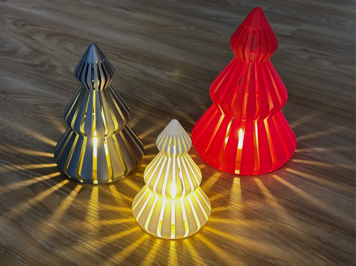 Modern Christmas Tree (Tea Light)