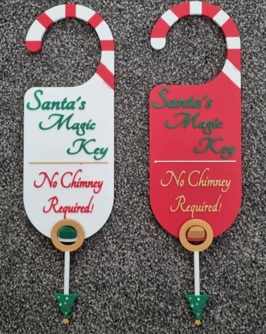 Santa's Magic Key V2 - Christmas Door Hanger - Festivities, in stock in India