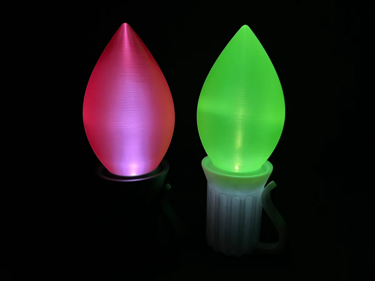 Christmas Tea Light Bulb, photo 3 of 4 - Christmas Tea Light Bulb Home Decor Items