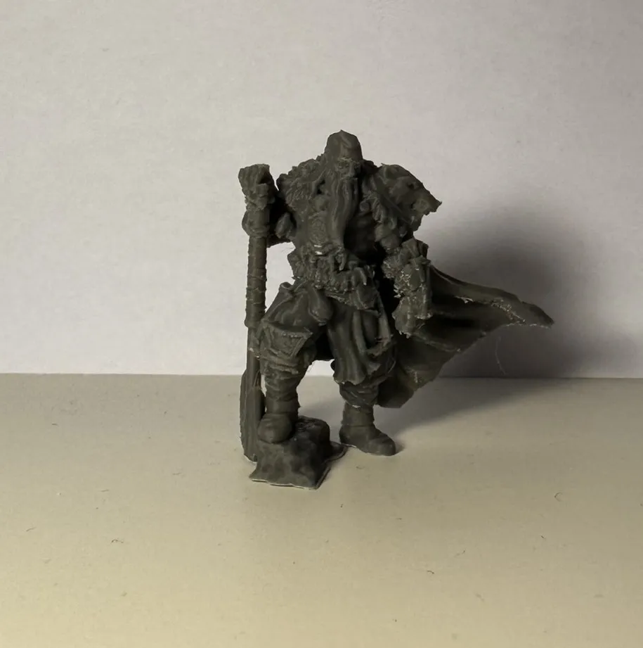 DnD Miniature - Barbarian Chieftain - Heroes & Adventurers, in stock in India