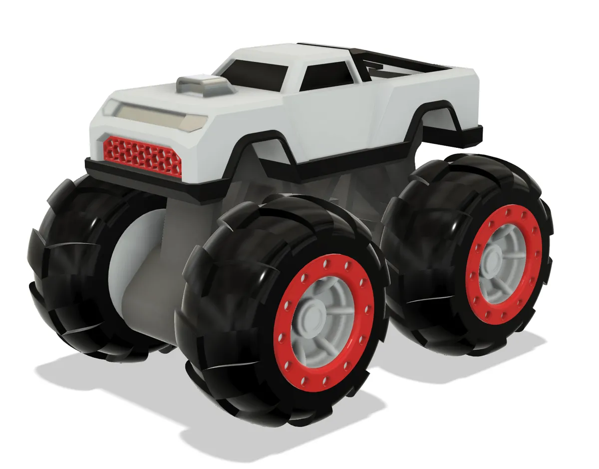 Monster truck 1/64, photo 4 of 4 - Monster truck 1/64 Models, RC & Drones