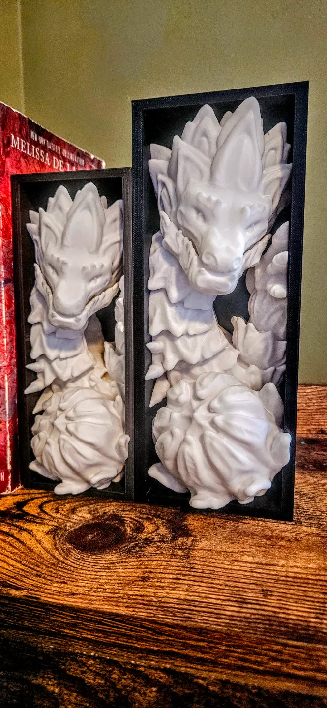 Flower Dragon Guardian Book Nook, photo 3 of 4 - Flower Dragon Guardian Book Nook Figurines & Collectibles