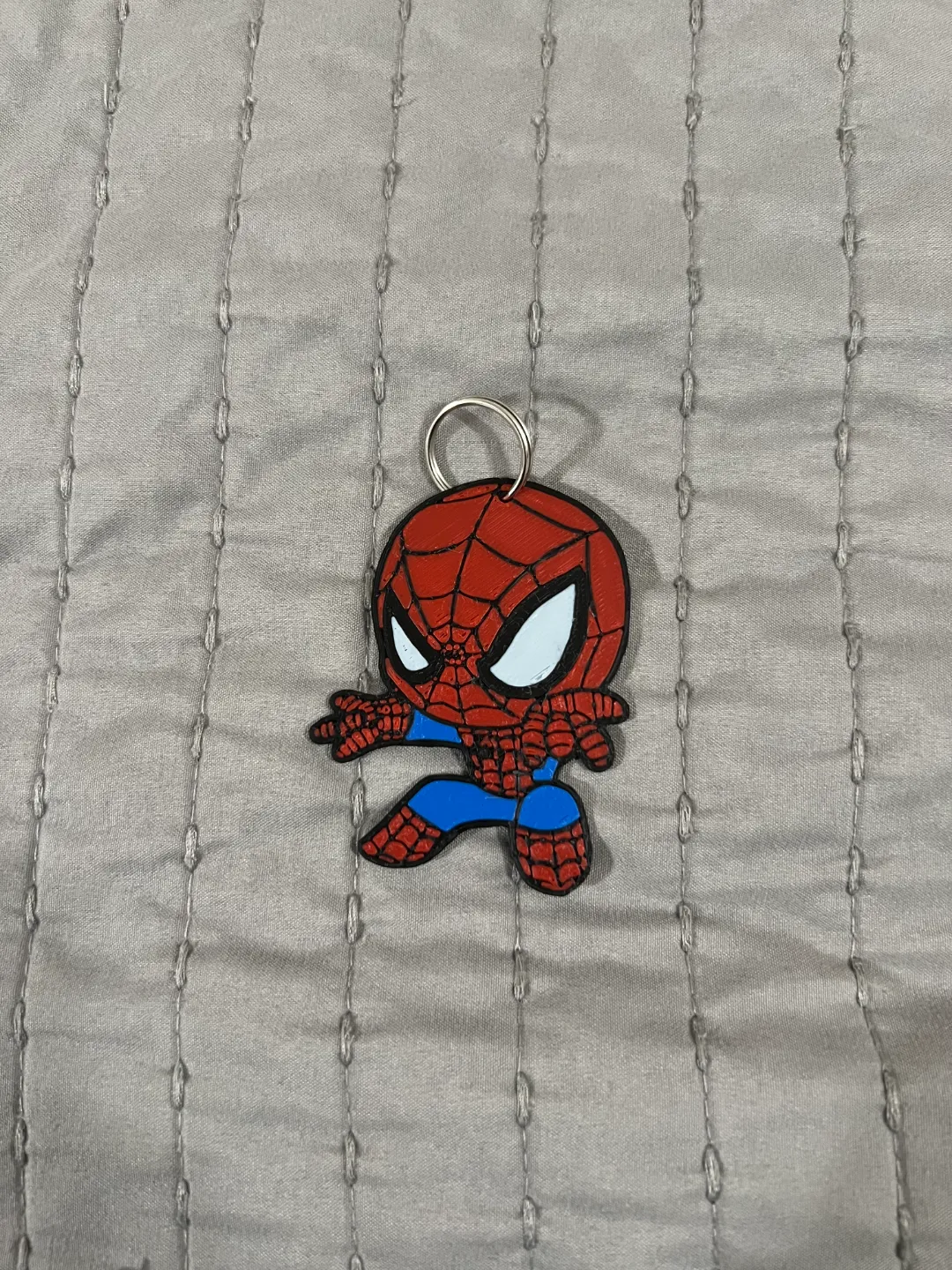 Spiderman keychain, photo 3 of 4 - Spiderman keychain Keychains