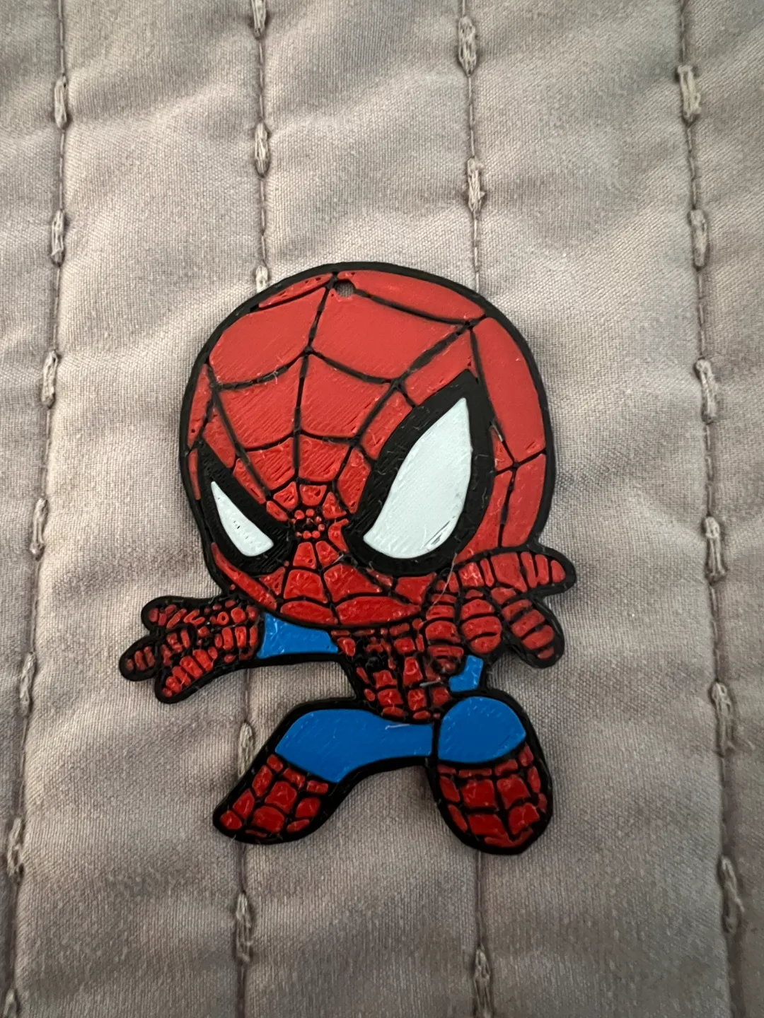 Spiderman keychain, photo 4 of 4 - Spiderman keychain Keychains