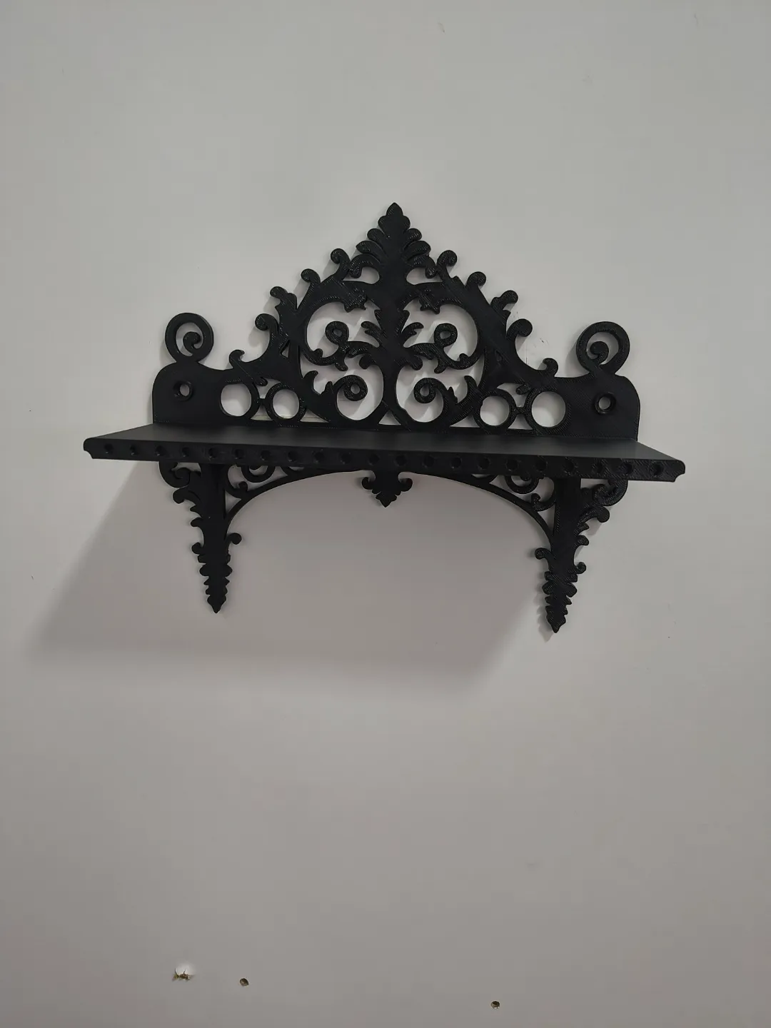 Elegant Baroque Wall Shelf, Display shelf, photo 3 of 4 - Elegant Baroque Wall Shelf, Display shelf Storage & Organisation