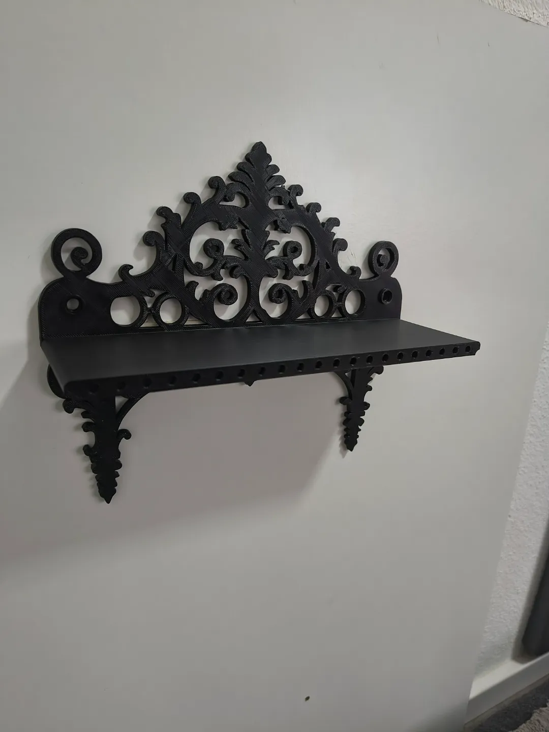 Elegant Baroque Wall Shelf, Display shelf, photo 4 of 4 - Elegant Baroque Wall Shelf, Display shelf Storage & Organisation