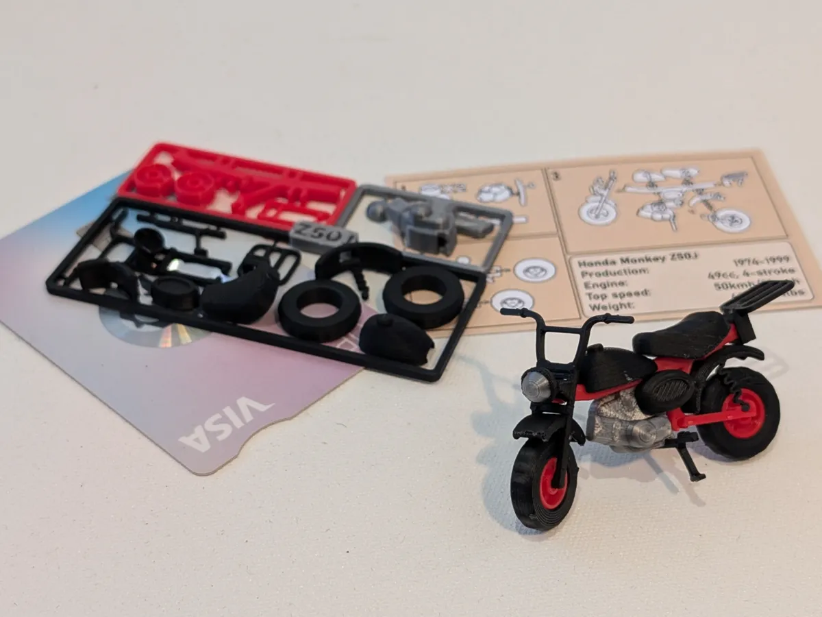 Minibike Kit Card