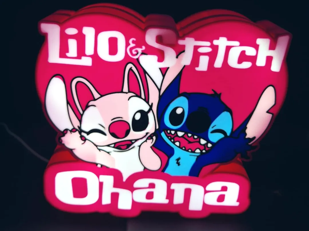 Lilo and Stitch - Light box