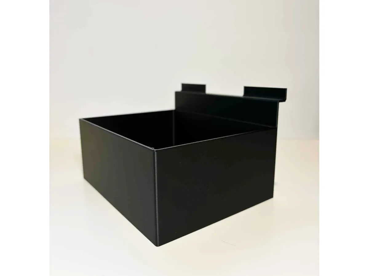 Large slat wall box