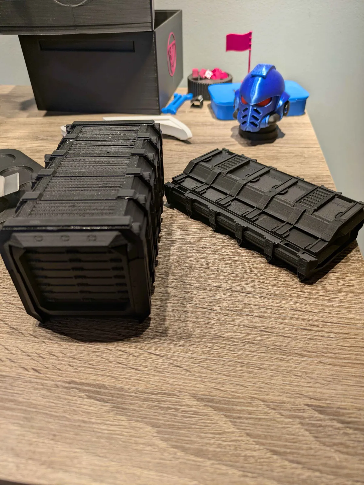 Wargaming Terrain: folding Shipping Containers, photo 3 of 4 - Wargaming Terrain: folding Shipping Containers Board Games & Tabletop