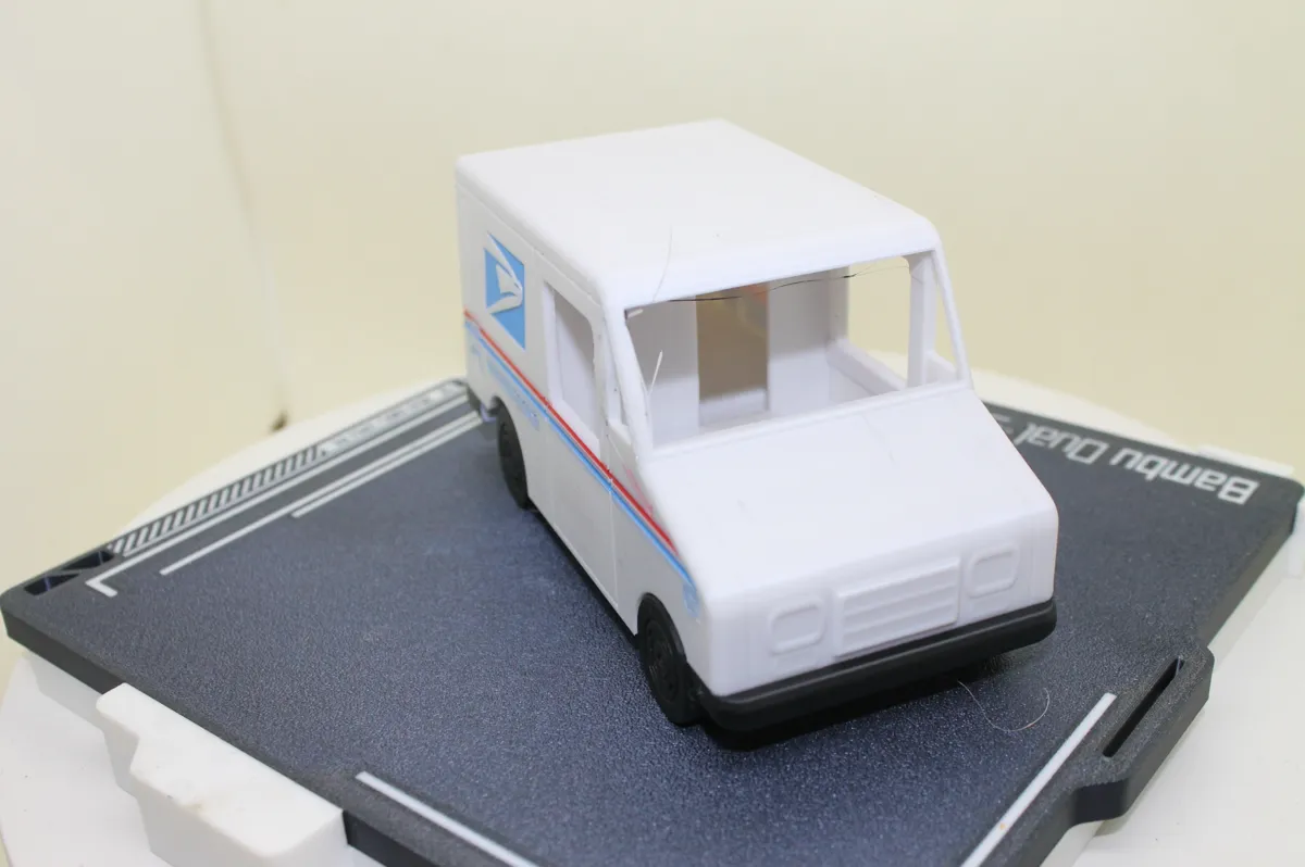 USPS LLV Mailtruck Multicolor