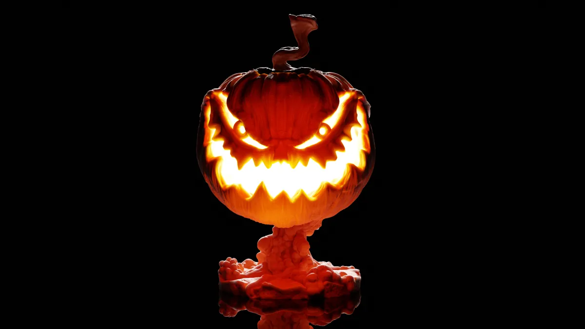 Pumpkin Lamp