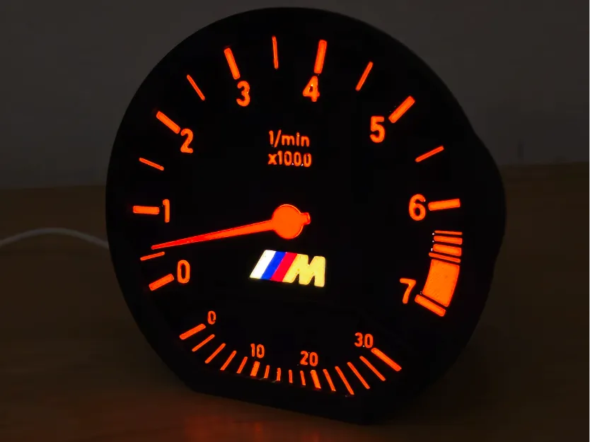 BMW Classic Tachometer RPM Night Light