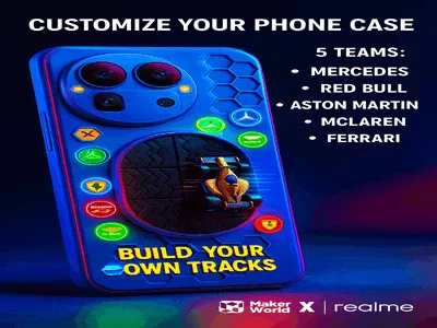 Realme GT8 Pro Racing Livery Phone Case