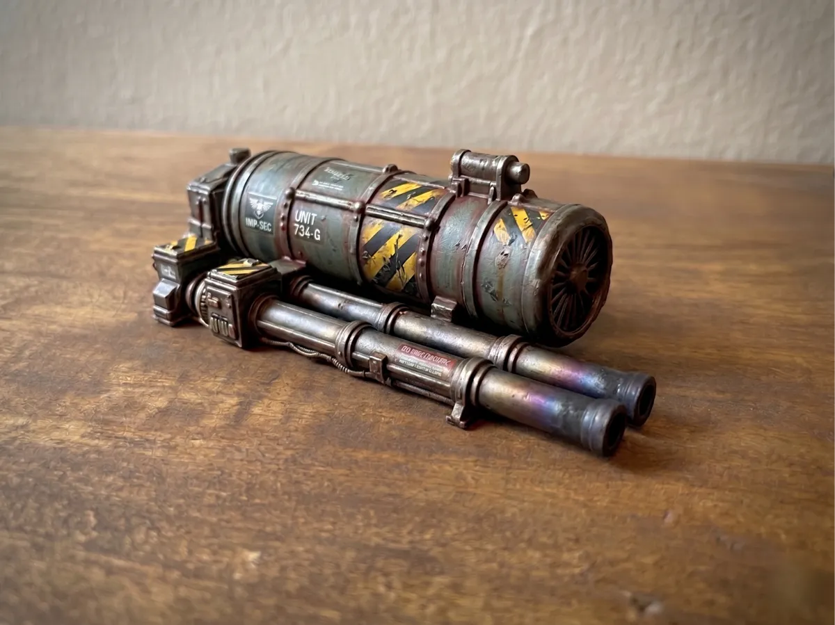 Tabletop Wargaming Scatter Terrain - Engine Block