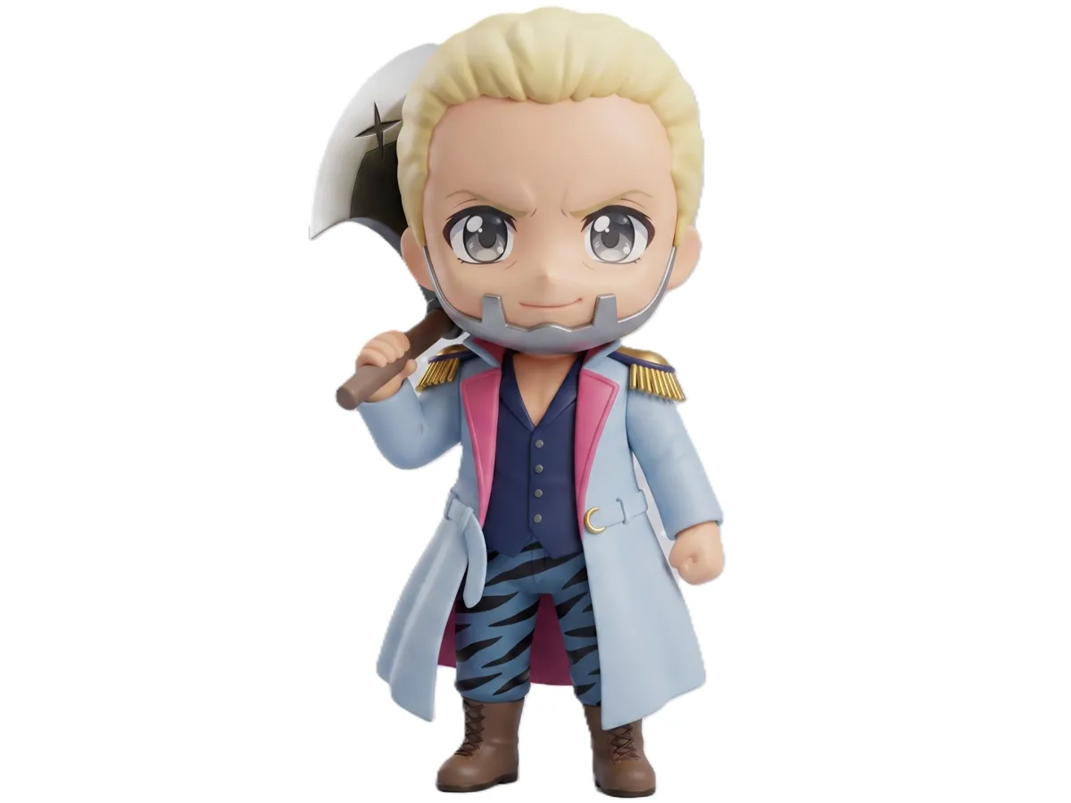 Axe-Hand Morgan Marine Captain Chibi Figure - People, in stock in India