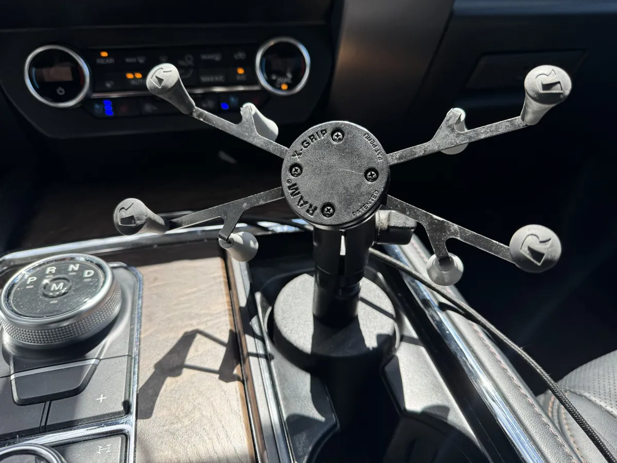 RAM Mount Base for Automotive Cupholder, photo 2 of 4 - RAM Mount Base for Automotive Cupholder Car & Vehicle