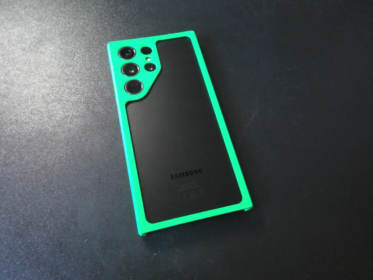 Minimal Samsung S23 Ultra Bumper Case - Samsung Galaxy Covers, in stock in India