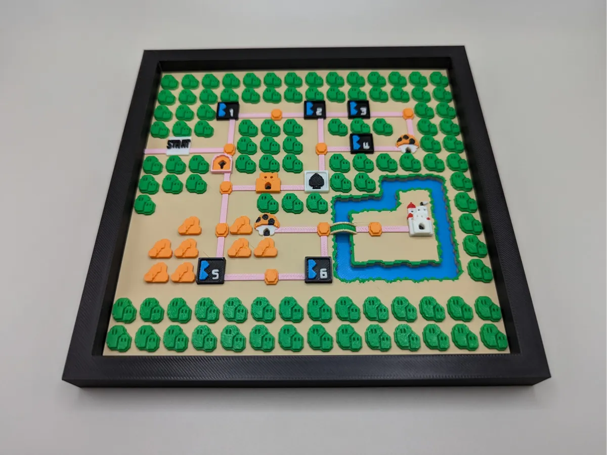 Super Mario Bros. 3 World 1 Map