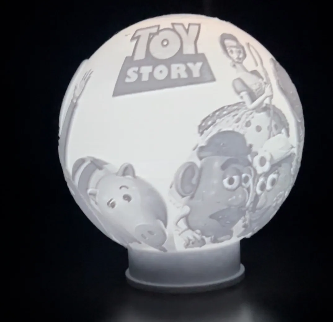 Toy Story lithophane lamp - Decor, in stock in India