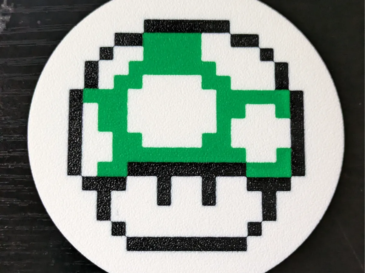 Customizable Pixel Coaster | 8-Bit Sprites | 16x16 - Decor, in stock in India