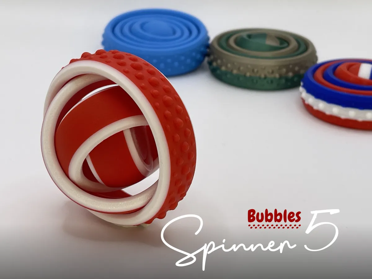 Spinner5 Bubbles Fidget Spinner - Hand Spinners, in stock in India
