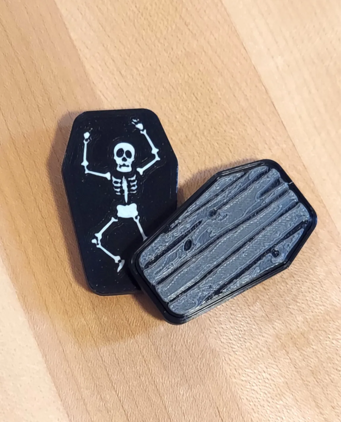 Coffin Slider (with Skeleton) Magnet Fidget Toy - Other Toys & Games, in stock in India
