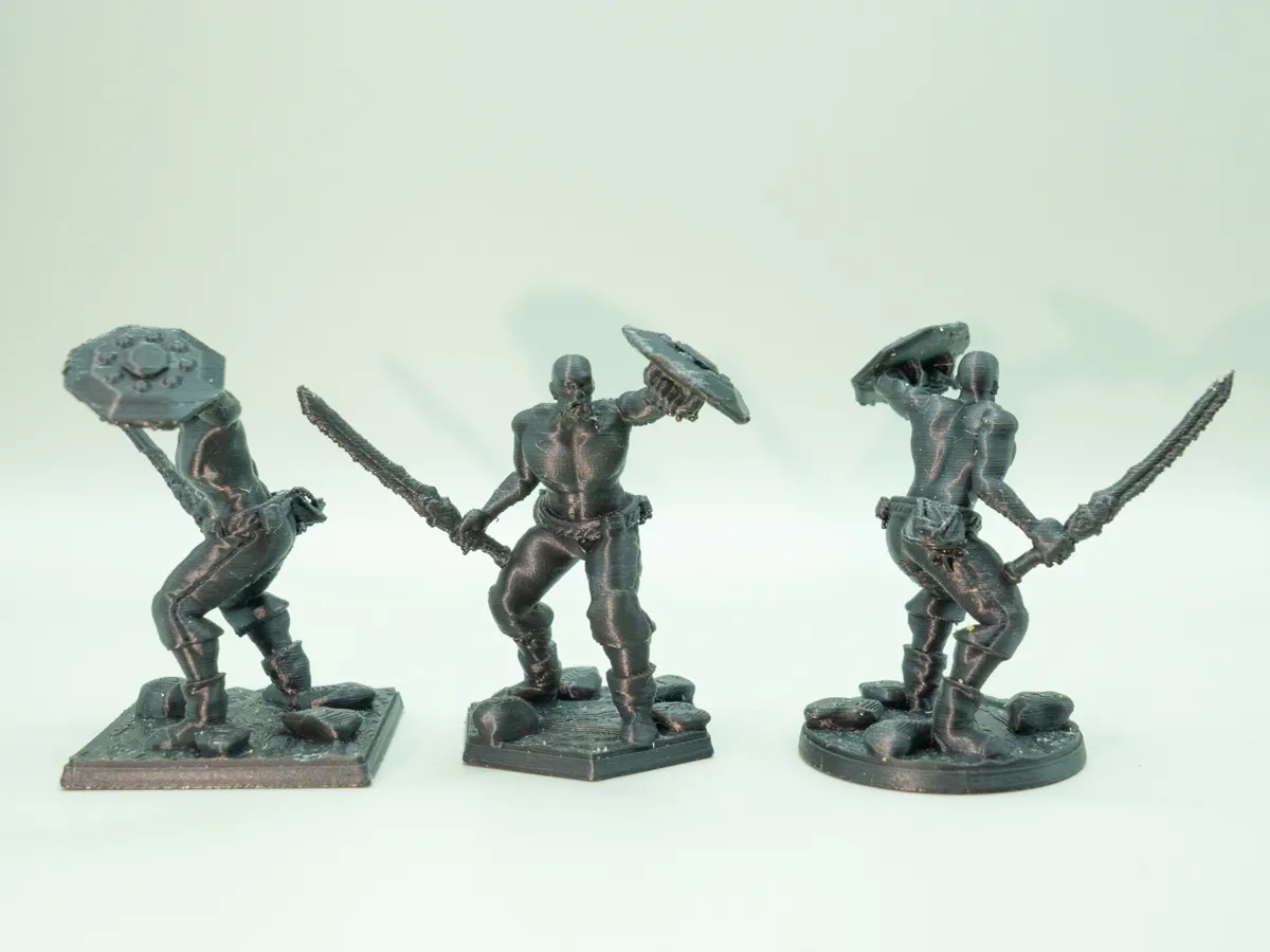 DnD miniature Orc barbarian, photo 2 of 2 - DnD miniature Orc barbarian Miniatures