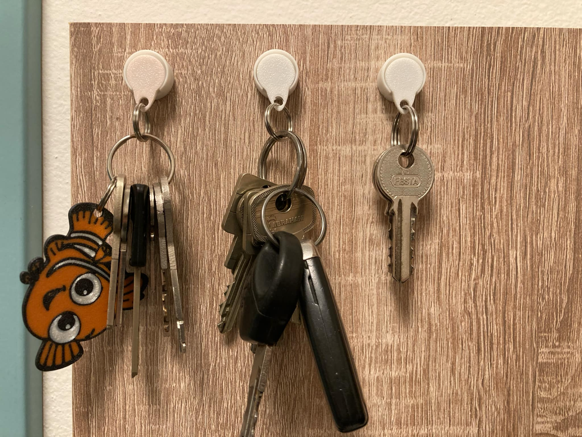 Key hanger (magnetic) - Magnetic Key Holders, in stock