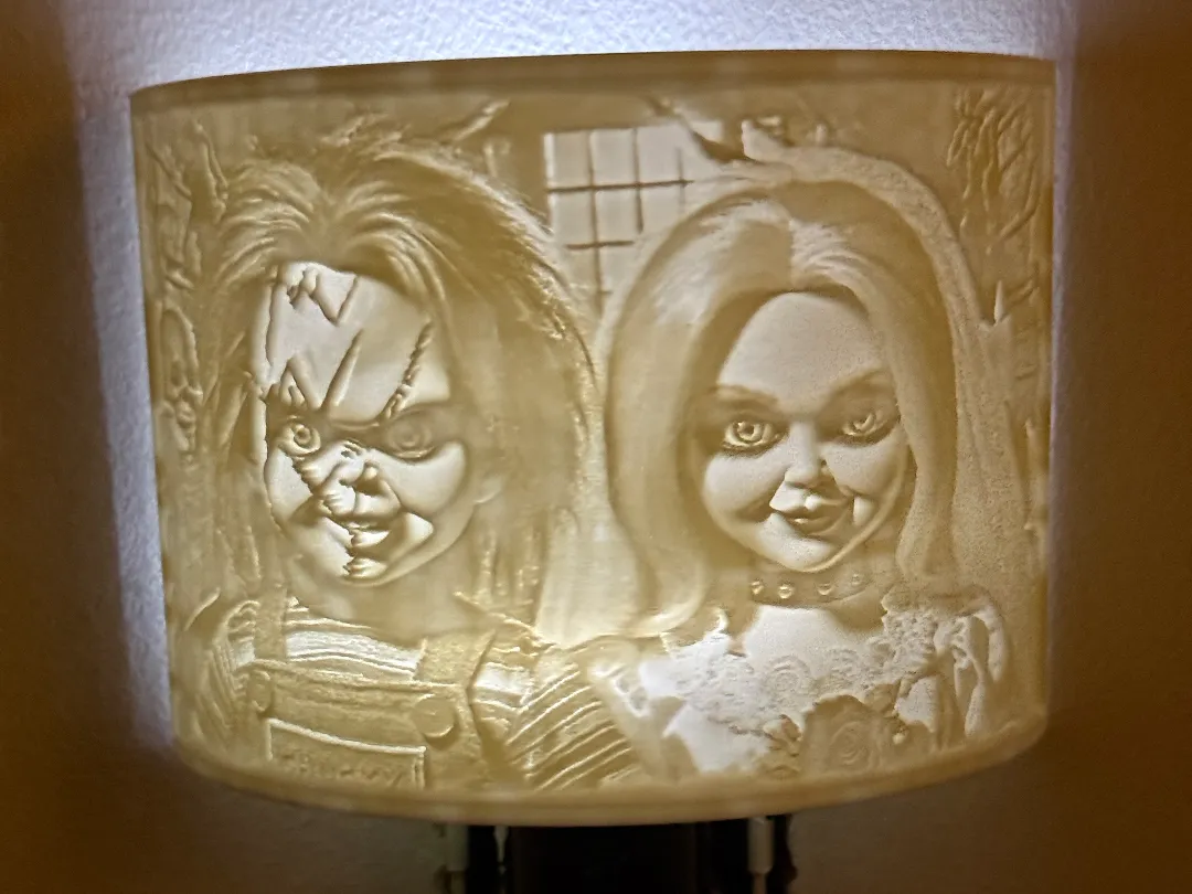 Chucky and Chucky's Bride Night Light - Requested - Decor, in stock in India