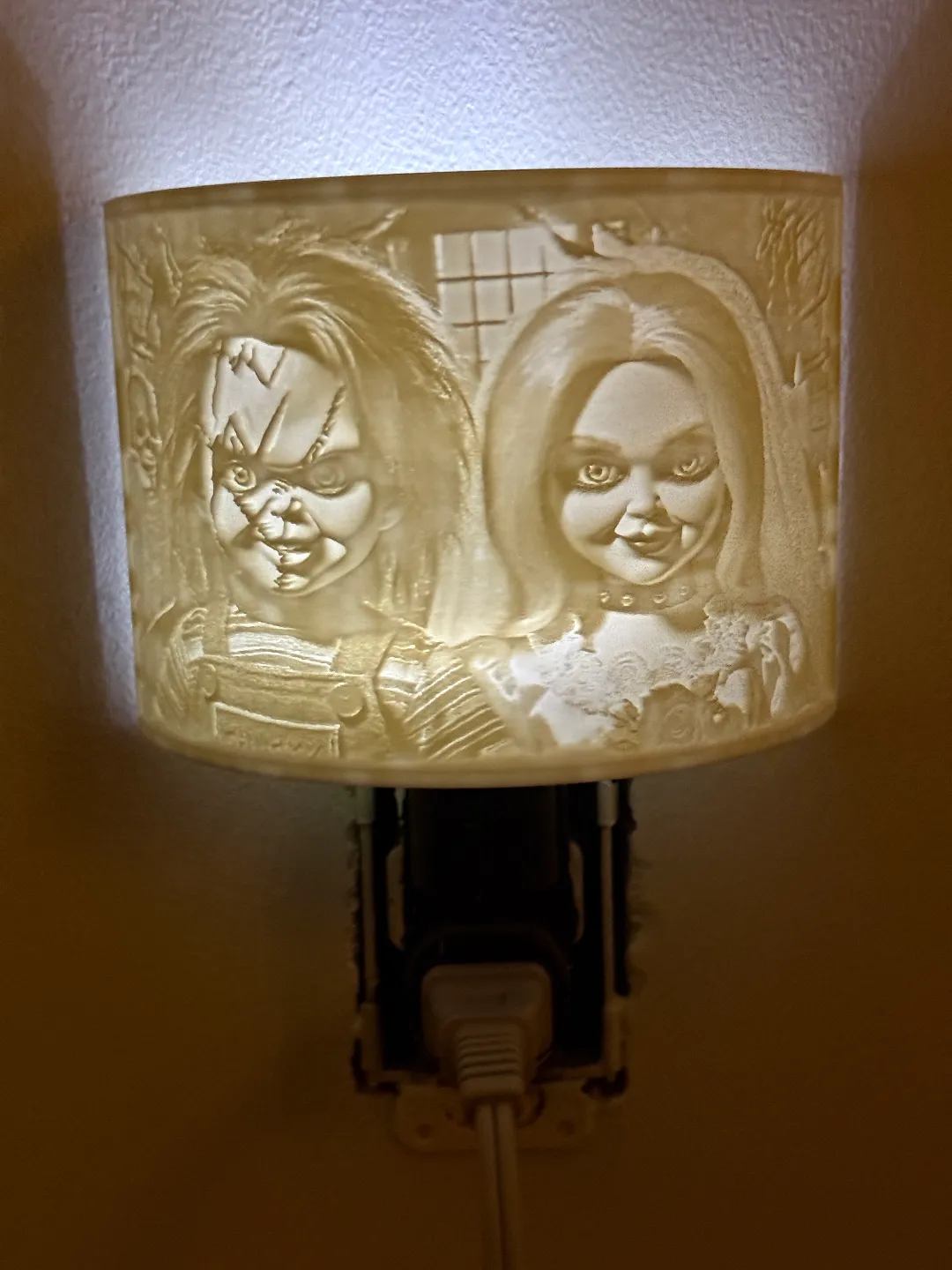 Chucky and Chucky's Bride Night Light - Requested, photo 2 of 4 - Chucky and Chucky's Bride Night Light - Requested Household
