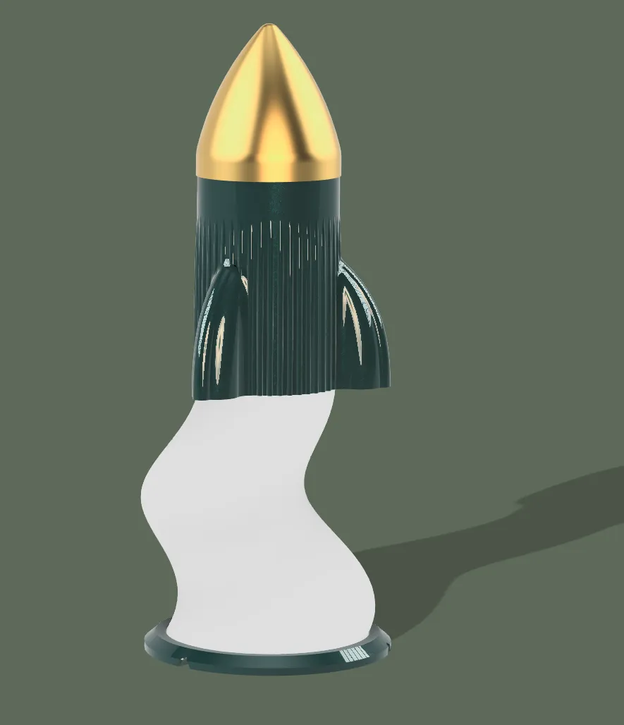 The Rocketeer (Desk Lamp), photo 2 of 4 - The Rocketeer (Desk Lamp) Household