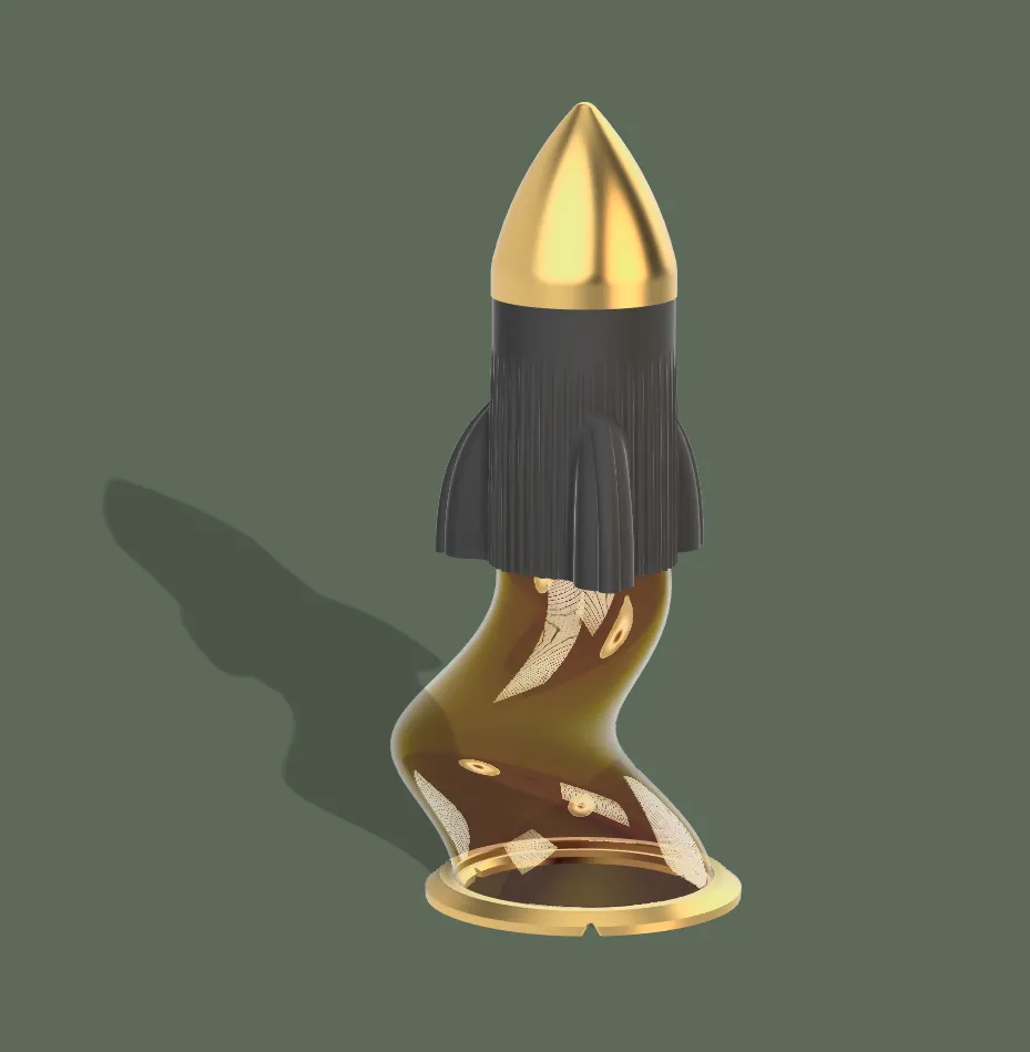 The Rocketeer (Desk Lamp), photo 4 of 4 - The Rocketeer (Desk Lamp) Household