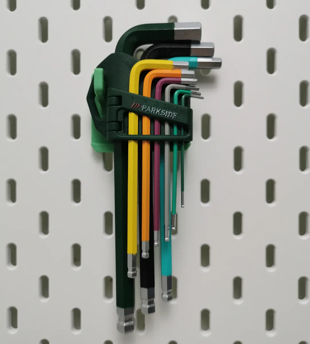 Skadis Parkside hex key holder - Power Tool & Battery Mounts, in stock