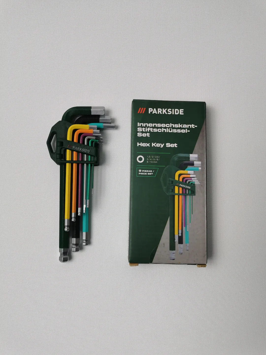 Skadis Parkside hex key holder, photo 3 of 4 - Skadis Parkside hex key holder Tools & Workshop