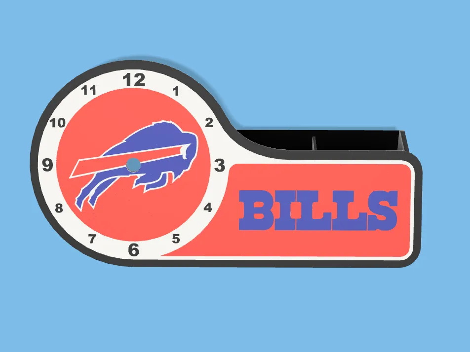 Buffalo Bills Organizer Uhr - Decor, in stock in India