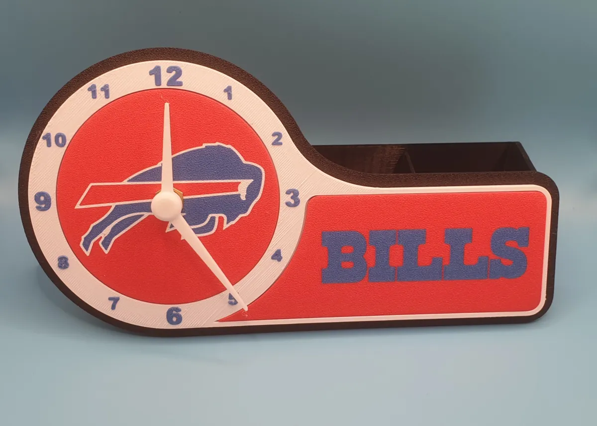 Buffalo Bills Organizer Uhr, photo 3 of 4 - Buffalo Bills Organizer Uhr Household