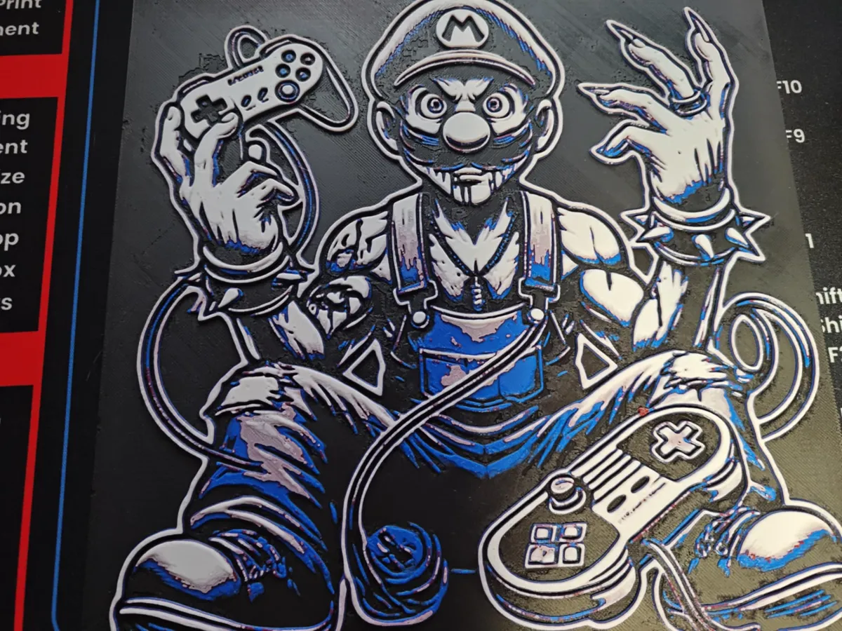 Mario Gaming, photo 2 of 4 - Mario Gaming Generative Art