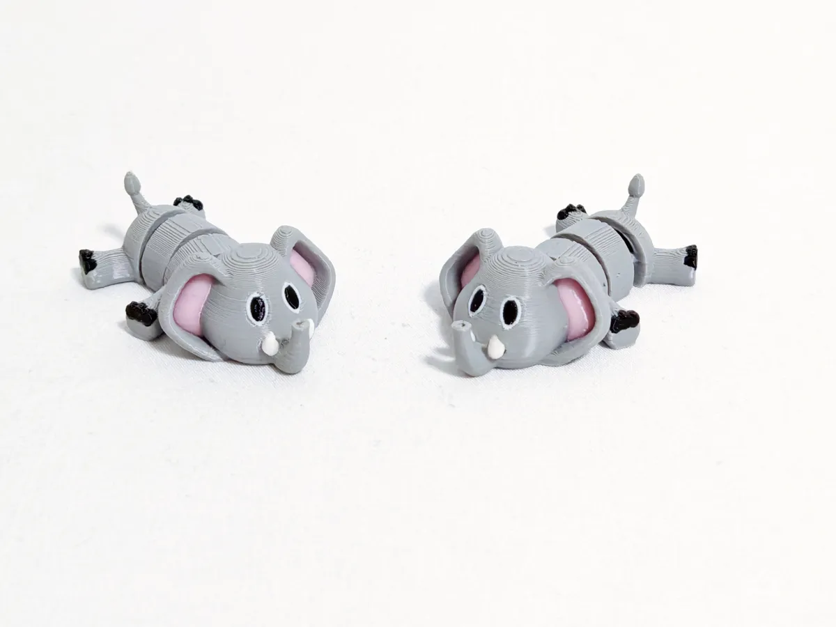 Articulated Pocket Pets, Cute Elephant, photo 3 of 4 - Articulated Pocket Pets, Cute Elephant Toys & Games