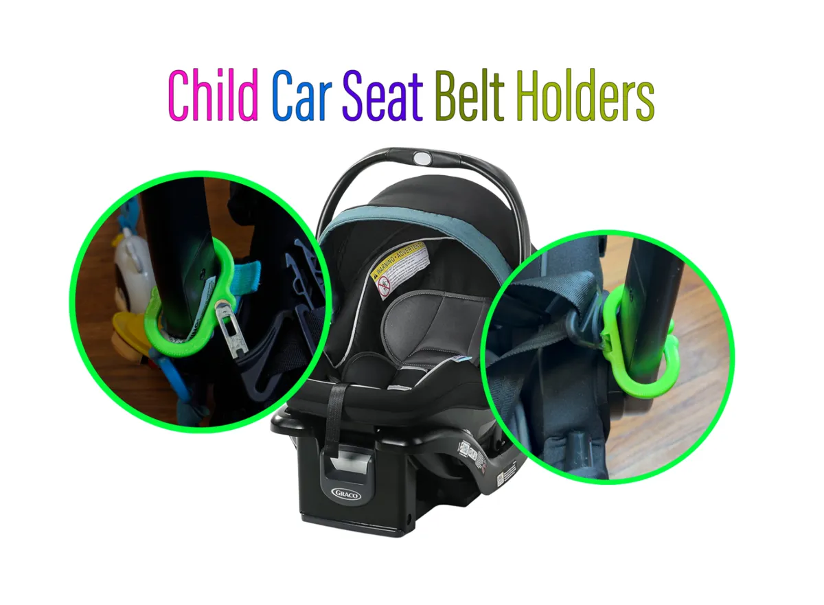 Child Car Seat Belt Holders