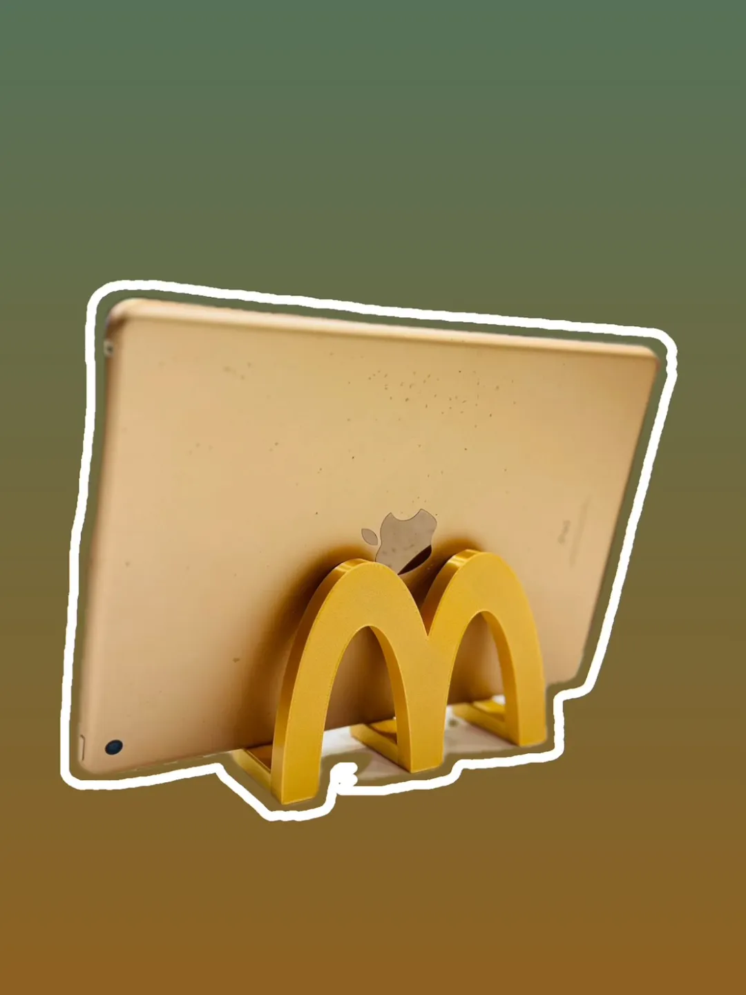 Golden Arches Phone Stand, photo 3 of 4 - Golden Arches Phone Stand Household