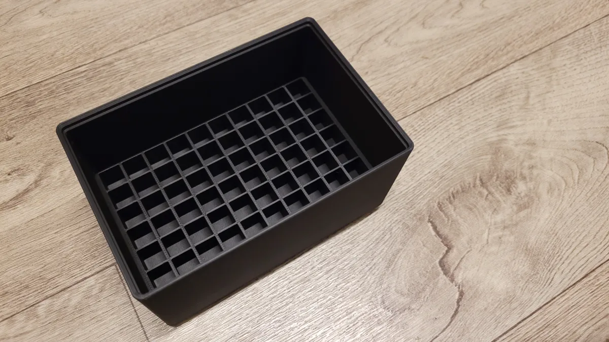 Gridfinity 3x2 Battery box AAA stackable, photo 3 of 4 - Gridfinity 3x2 Battery box AAA stackable Storage & Organisation