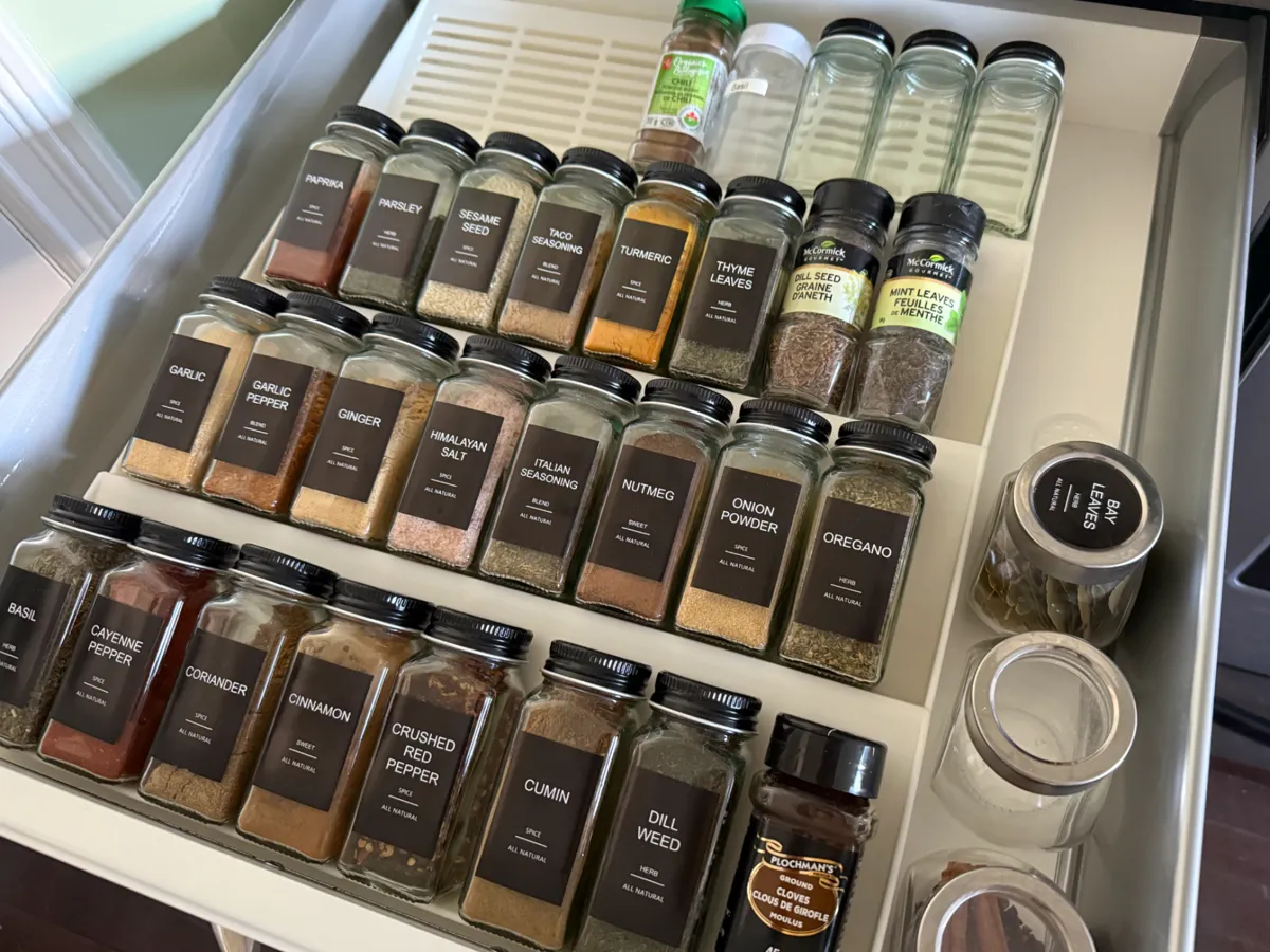 Modular Drawer Spice Rack