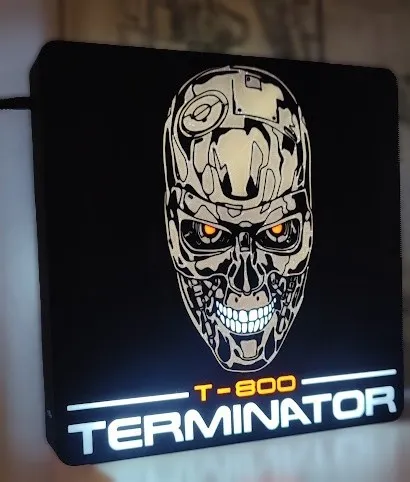 Terminator T-800 Lightbox